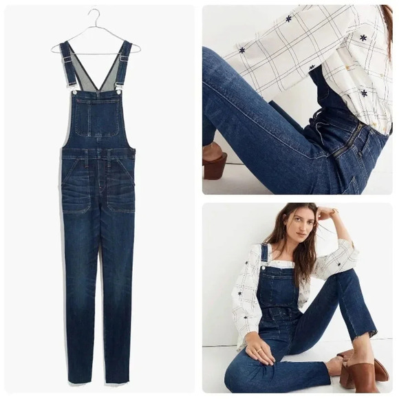 Madewell Skinny Overalls Size Small NWT New - Picture 2 of 11